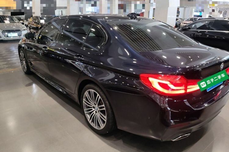 Used BMW 5 Series 2019 530Li Leading Model M Sport Package Rear Left 45 Deg