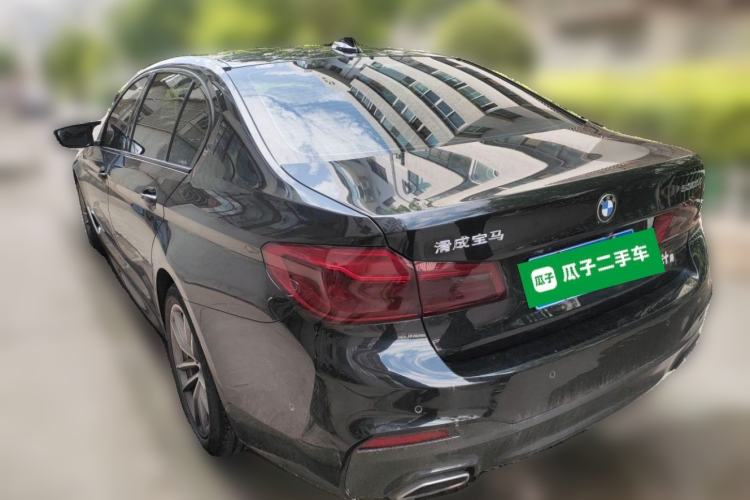 Used BMW 5 Series 2019 Restyled 525Li M Sport Package Rear Left 45 Deg