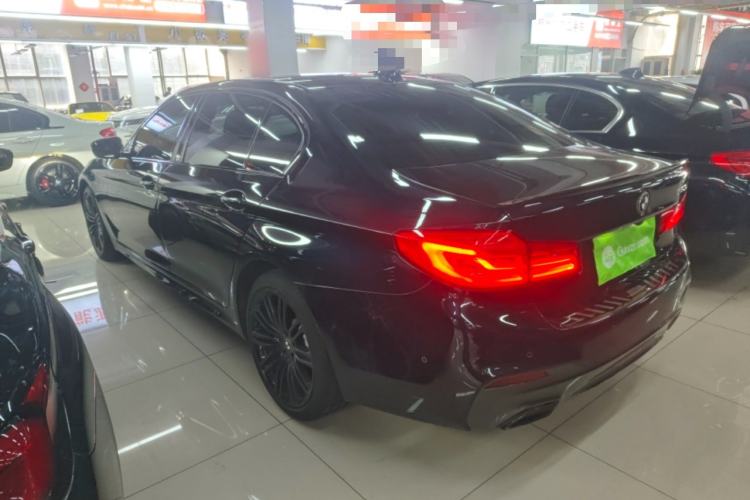 Used BMW 5 Series 2019 530Li Leading Model M Sport Package Rear Left 45 Deg