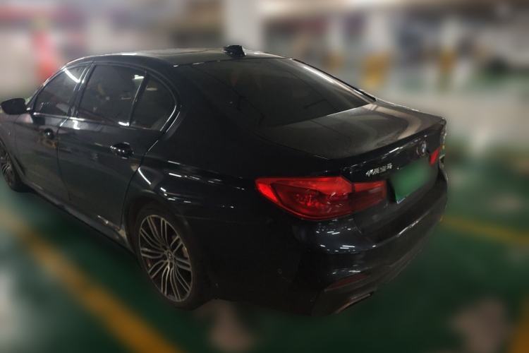 Used BMW 5 Series 2019 530Li Leading Model M Sport Package Rear Left 45 Deg
