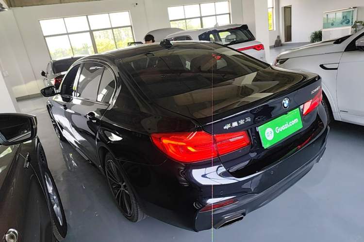 Used BMW 5 Series 2019 Facelifted 530Li Leading Edition M Sport Package Rear Left 45 Deg
