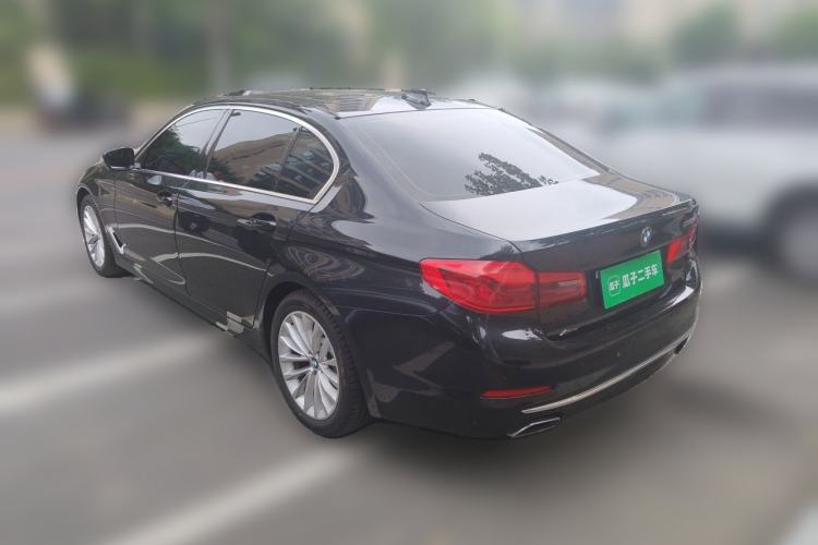 Used BMW 5 Series 2019 530Li xDrive Luxury Package Rear Left 45 Deg