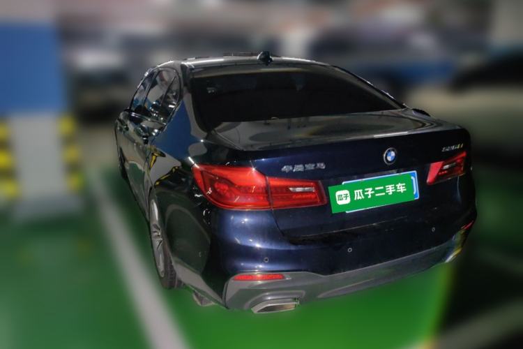 Used BMW 5 Series 2019 525Li M Sport Package Rear Left 45 Deg