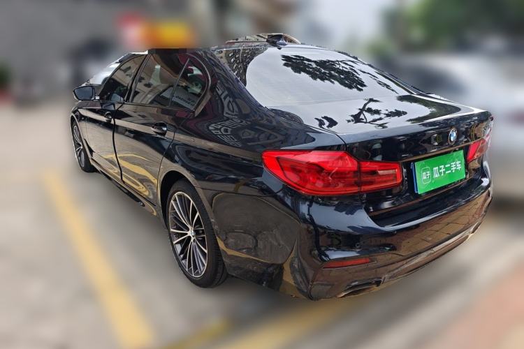 Used BMW 5 Series 2019 530Li Leading Model M Sport Package Rear Left 45 Deg