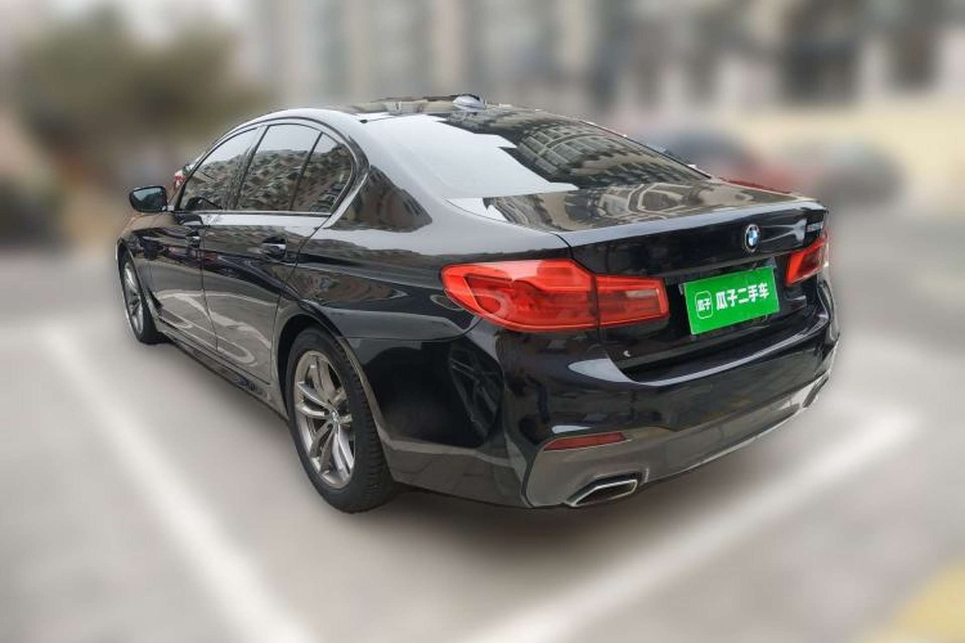 Used BMW 5 Series 2019 Restyled 525i M Sport Package Rear Left 45 Deg