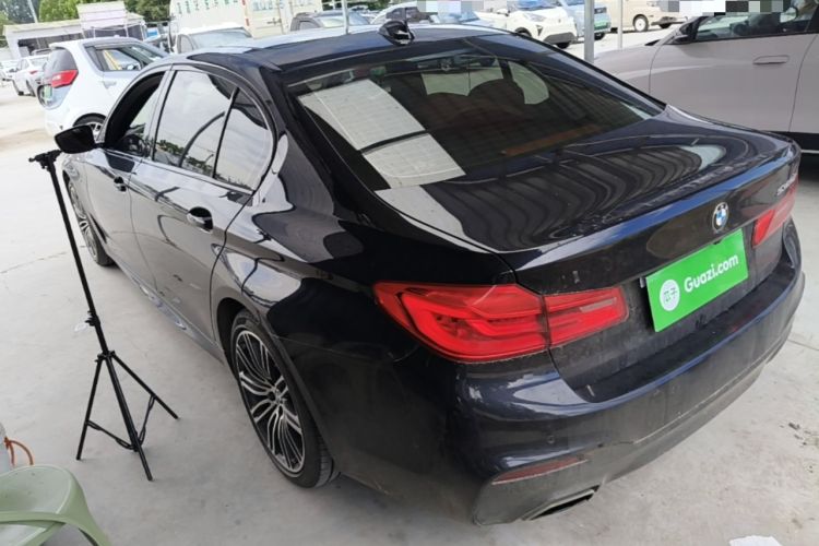 Used BMW 5 Series 2019 530Li Leading Model M Sport Package Rear Left 45 Deg