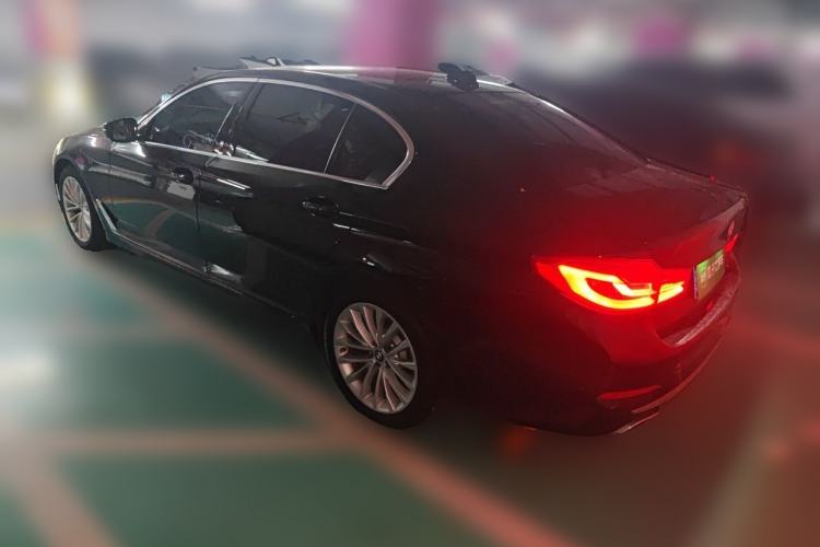 Used BMW 5 Series 2019 525Li Luxury Package Rear Left 45 Deg