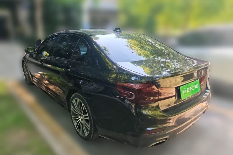 Used BMW 5 Series 2019 530Li Leading Model M Sport Package Rear Left 45 Deg