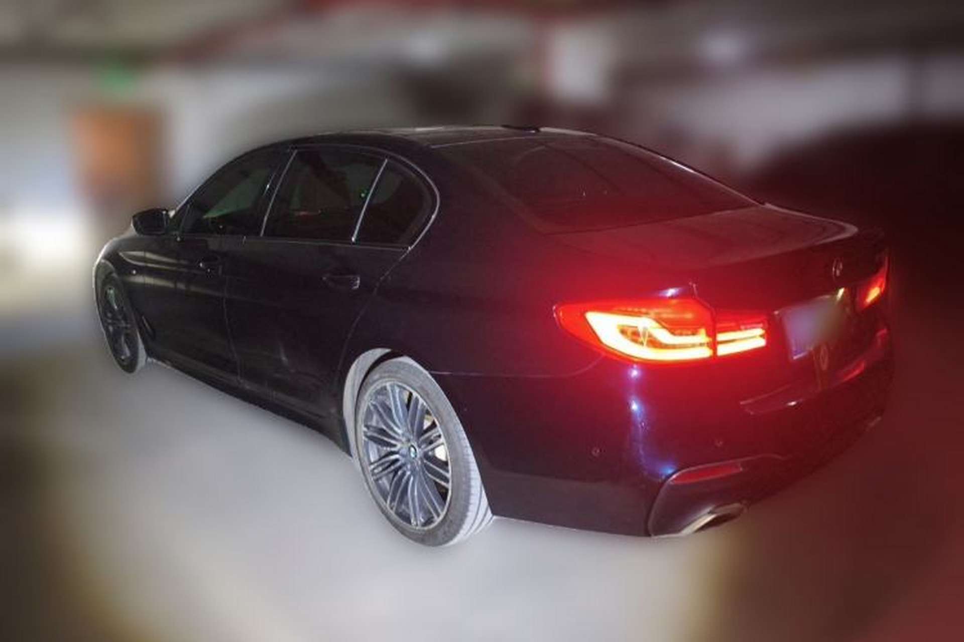 Used BMW 5 Series 2019 530Li Leading Model M Sport Package Rear Left 45 Deg