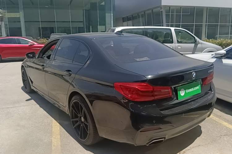 Used BMW 5 Series 2019 530Li Leading Model M Sport Package Rear Left 45 Deg