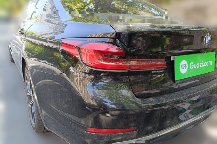 Used BMW 5 Series 2019 530Li Leading Model Luxury Package Rear Left 45 Deg
