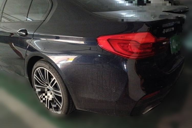 Used BMW 5 Series 2019 530Li Leading Model M Sport Package Rear Left 45 Deg