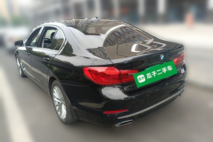 Used BMW 5 Series 2019 530Li Leading Model Luxury Package Rear Left 45 Deg