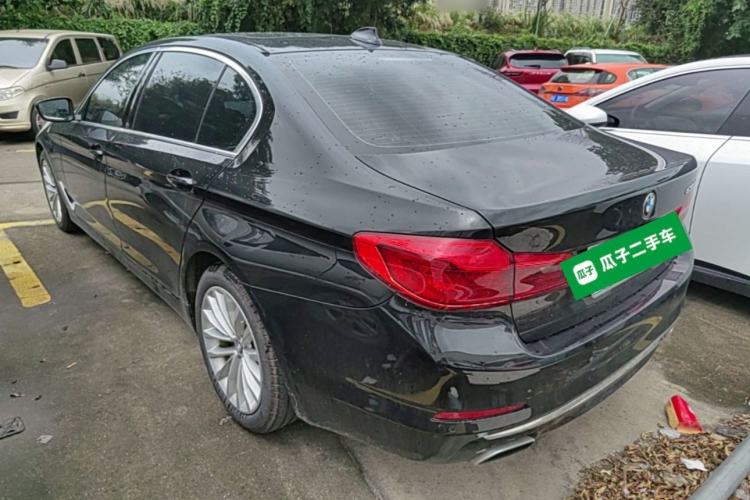 Used BMW 5 Series 2019 530Li Leading Model Luxury Package Rear Left 45 Deg