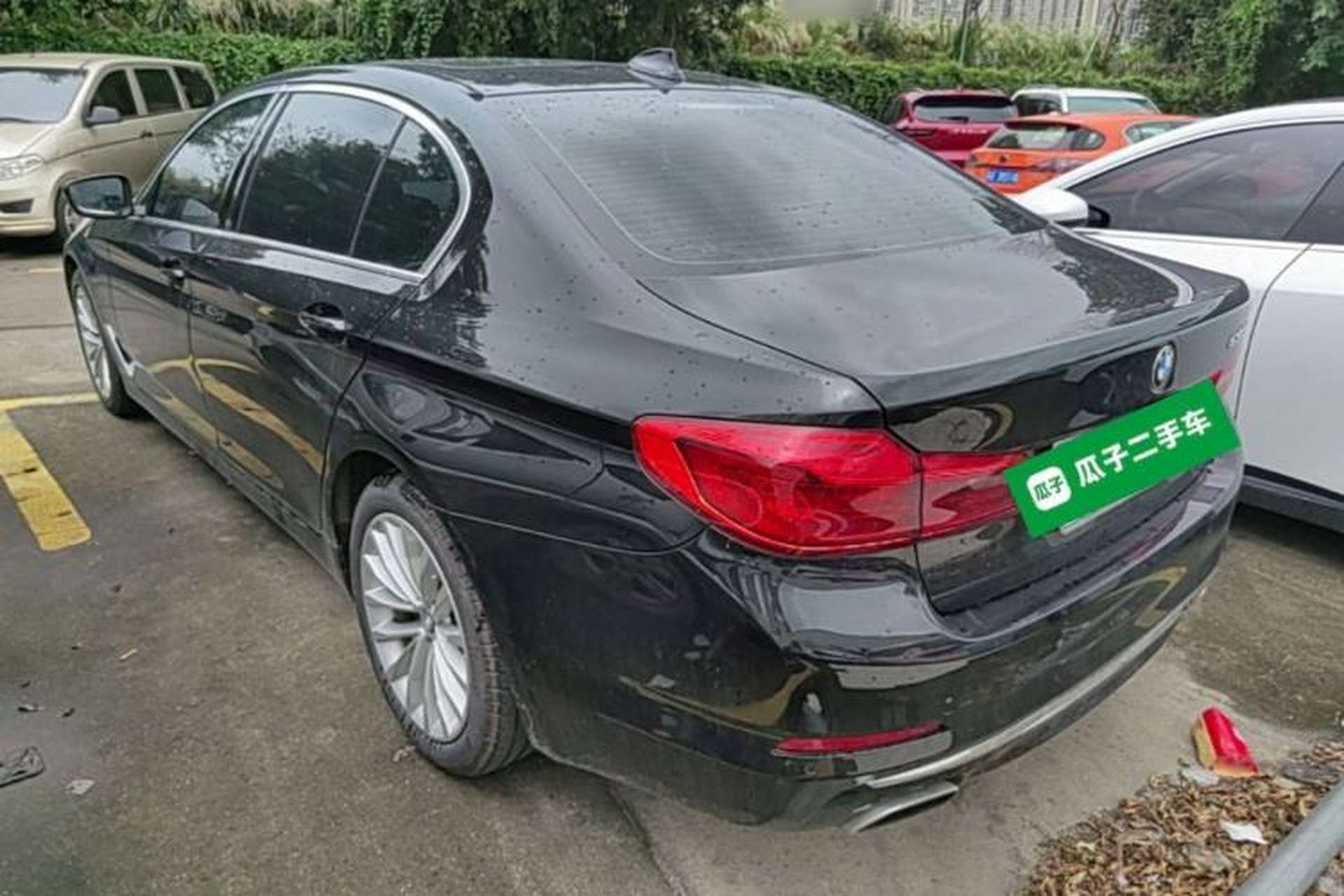 Used BMW 5 Series 2019 530Li Leading Model Luxury Package Rear Left 45 Deg
