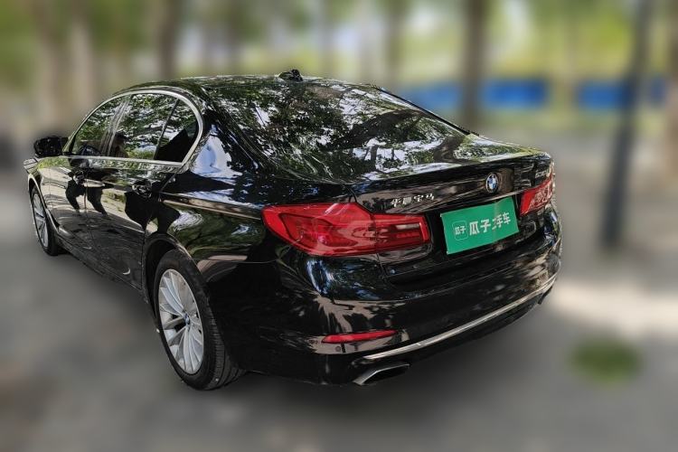 Used BMW 5 Series 2019 530Li Leading Model Luxury Package Rear Left 45 Deg