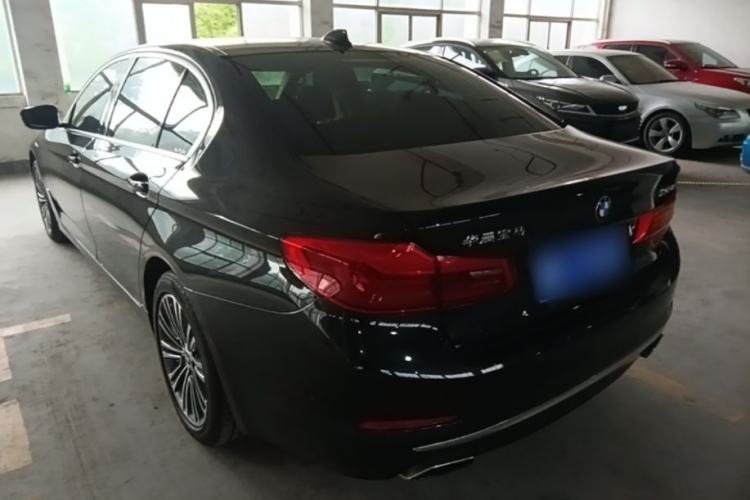 Used BMW 5 Series 2019 530Li Luxury Edition Premium Package Rear Left 45 Deg