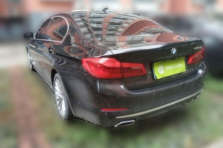Used BMW 5 Series 2019 525Li Luxury Package Rear Left 45 Deg