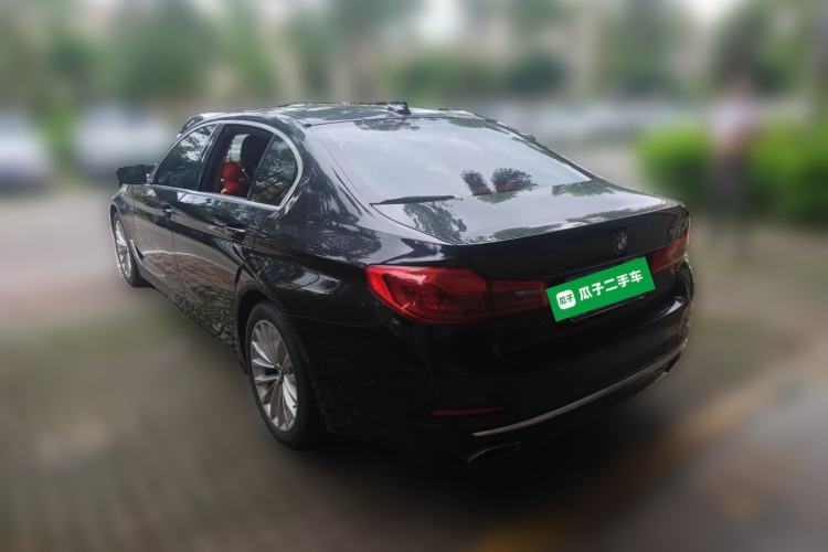 Used BMW 5 Series 2019 Facelifted 525Li Luxury Package Rear Left 45 Deg