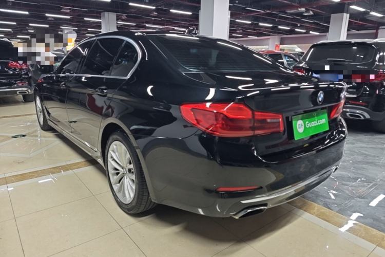 Used BMW 5 Series 2019 Facelifted 525Li Luxury Package Rear Left 45 Deg