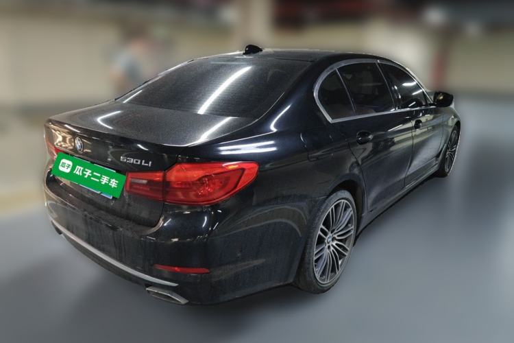 Used BMW 5 Series 2019 Facelifted 530Li Luxury Edition Premium Package Rear Right 45 Deg