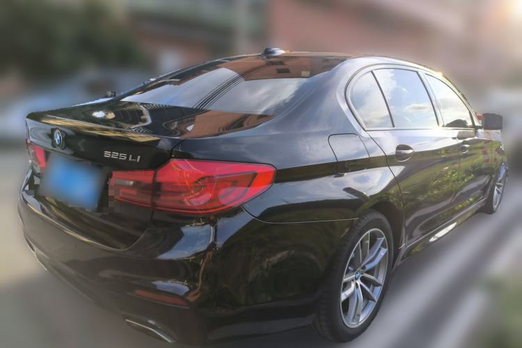 Used BMW 5 Series 2019 525Li M Sport Package Rear Right 45 Deg