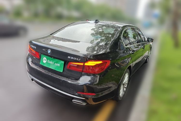 Used BMW 5 Series 2019 Facelifted 530Li Leading Edition Luxury Package Rear Right 45 Deg