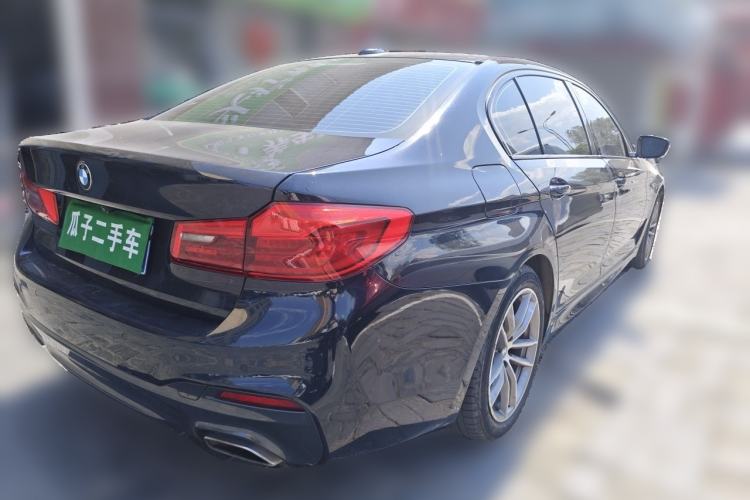Used BMW 5 Series 2019 525Li M Sport Package Rear Right 45 Deg