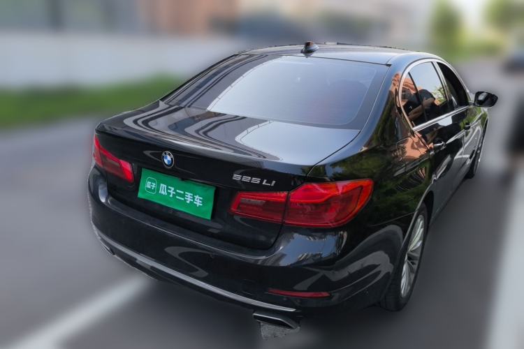 Used BMW 5 Series 2019 525Li Luxury Package Rear Right 45 Deg
