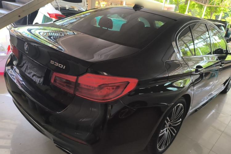 Used BMW 5 Series 2019 530i M Sport Package Rear Right 45 Deg