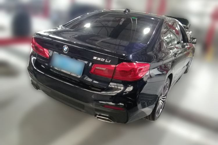 Used BMW 5 Series 2019 530Li Leading Model M Sport Package Rear Right 45 Deg