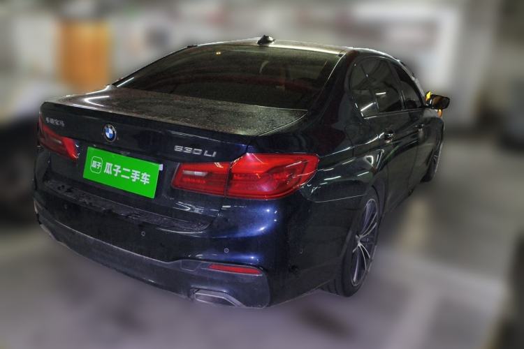 Used BMW 5 Series 2019 Facelifted 530Li Leading Edition M Sport Package Rear Right 45 Deg