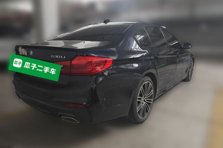 Used BMW 5 Series 2019 530Li Leading Model M Sport Package Rear Right 45 Deg