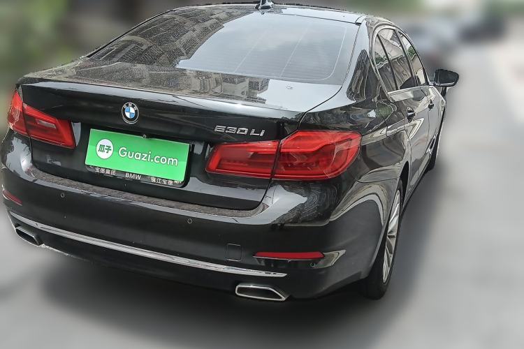 Used BMW 5 Series 2019 Facelifted 530Li Leading Edition Luxury Package Rear Right 45 Deg