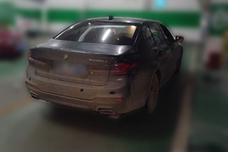Used BMW 5 Series 2019 530Li Luxury Edition M Sport Package Rear Right 45 Deg