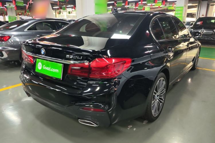 Used BMW 5 Series 2019 530Li Leading Model M Sport Package Rear Right 45 Deg