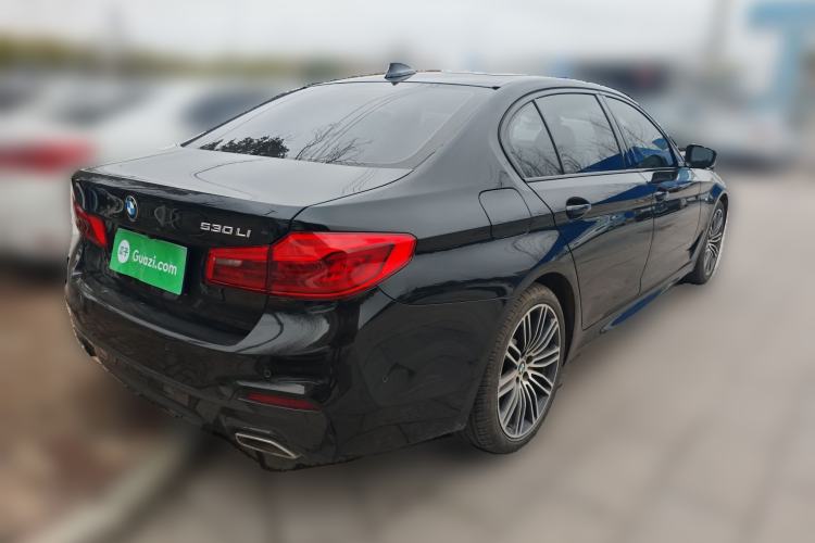 Used BMW 5 Series 2019 530Li Leading Model M Sport Package Rear Right 45 Deg