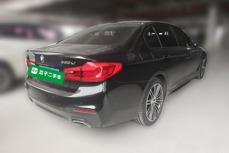 Used BMW 5 Series 2019 530Li Leading Model M Sport Package Rear Right 45 Deg
