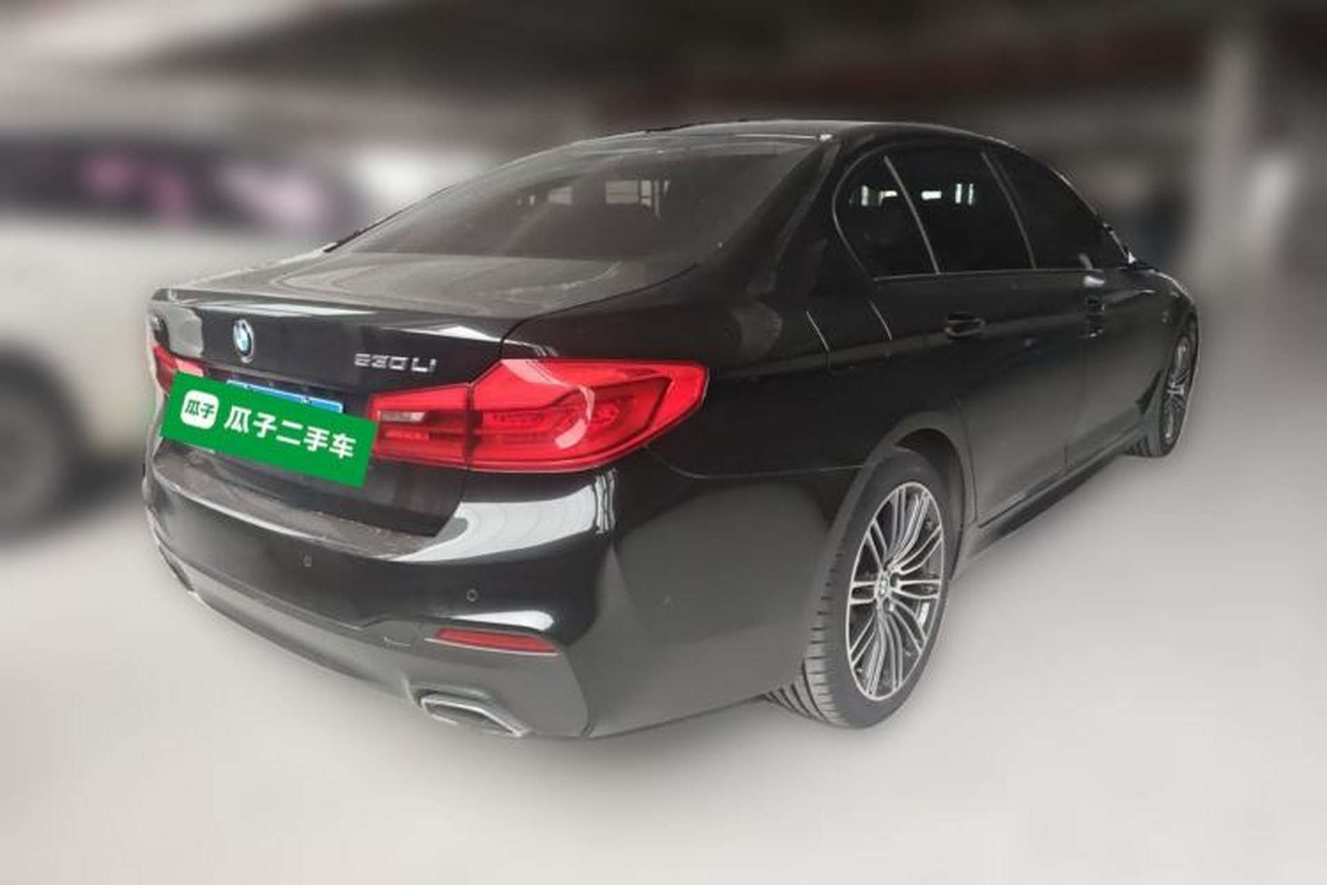 Used BMW 5 Series 2019 530Li Leading Model M Sport Package Rear Right 45 Deg