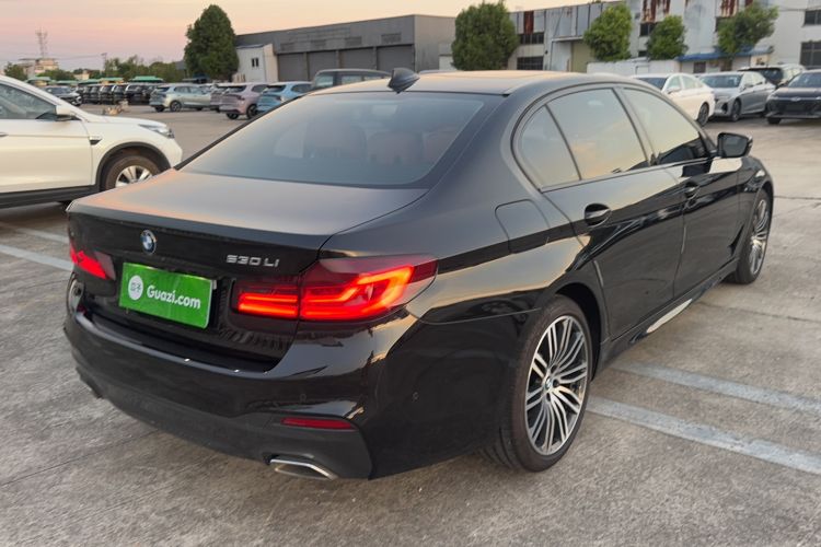 Used BMW 5 Series 2019 530Li Leading Model M Sport Package Rear Right 45 Deg
