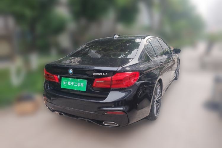 Used BMW 5 Series 2019 Facelifted 530Li Leading Edition M Sport Package Rear Right 45 Deg