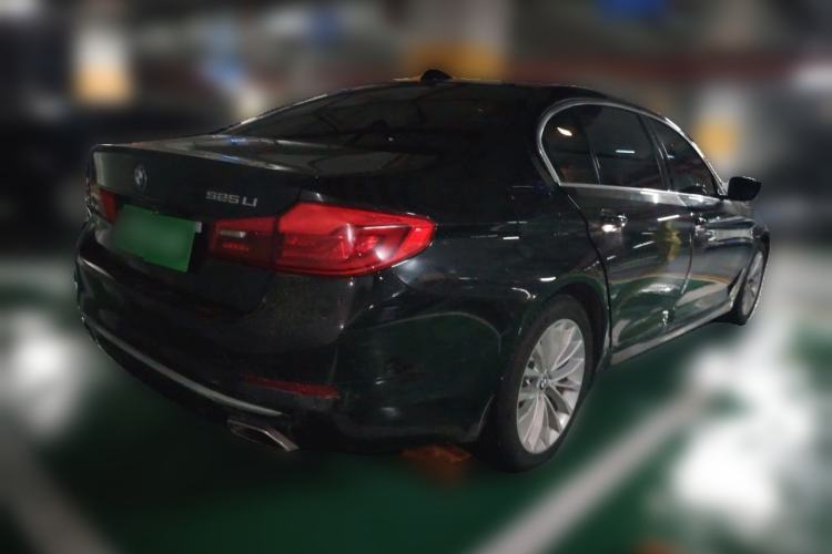 Used BMW 5 Series 2019 Facelifted 525Li Luxury Package Rear Right 45 Deg