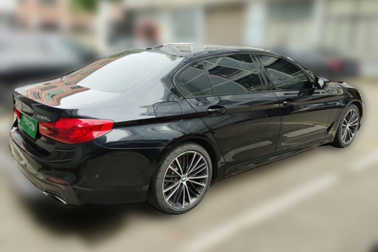 Used BMW 5 Series 2019 Restyled 530Li Luxury Edition M Sport Package Rear Right 45 Deg