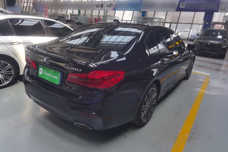 Used BMW 5 Series 2019 530Li Leading Model M Sport Package Rear Right 45 Deg