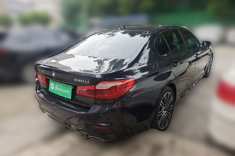 Used BMW 5 Series 2019 530Li xDrive M Sport Package Rear Right 45 Deg