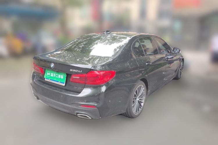 Used BMW 5 Series 2019 Facelifted 530Li Leading Edition M Sport Package Rear Right 45 Deg