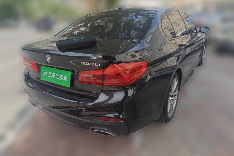Used BMW 5 Series 2019 525Li M Sport Package Rear Right 45 Deg
