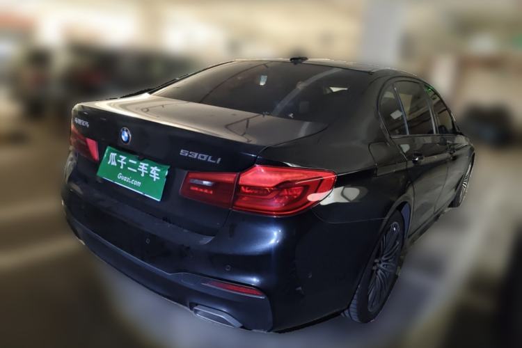 Used BMW 5 Series 2019 530Li Leading Model M Sport Package Rear Right 45 Deg