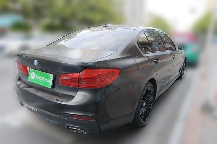 Used BMW 5 Series 2019 530Li Luxury Edition M Sport Package Rear Right 45 Deg