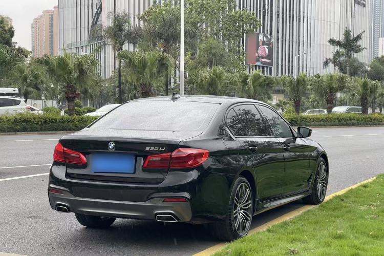 Used BMW 5 Series 2019 530Li Leading Model M Sport Package Rear Right 45 Deg